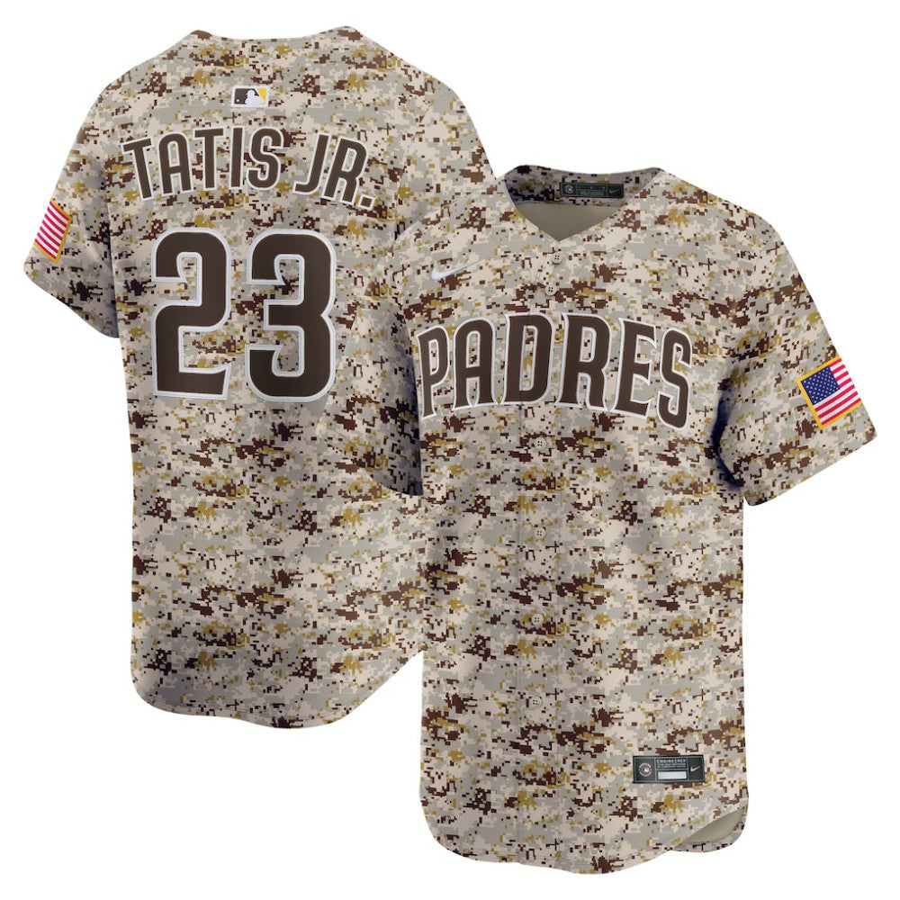 Fernando Tatis Jr. San Diego Padres Alternate 2 Limited Jersey - Camo | Nike
