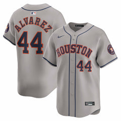 Yordan Alvarez Houston Astros Road Limited Player Jersey - Gray | Nike