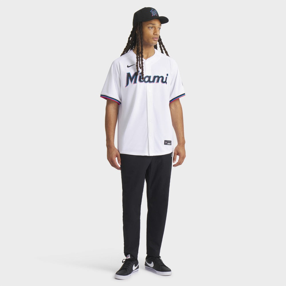 Miami Marlins Home Limited Jersey - White | Nike
