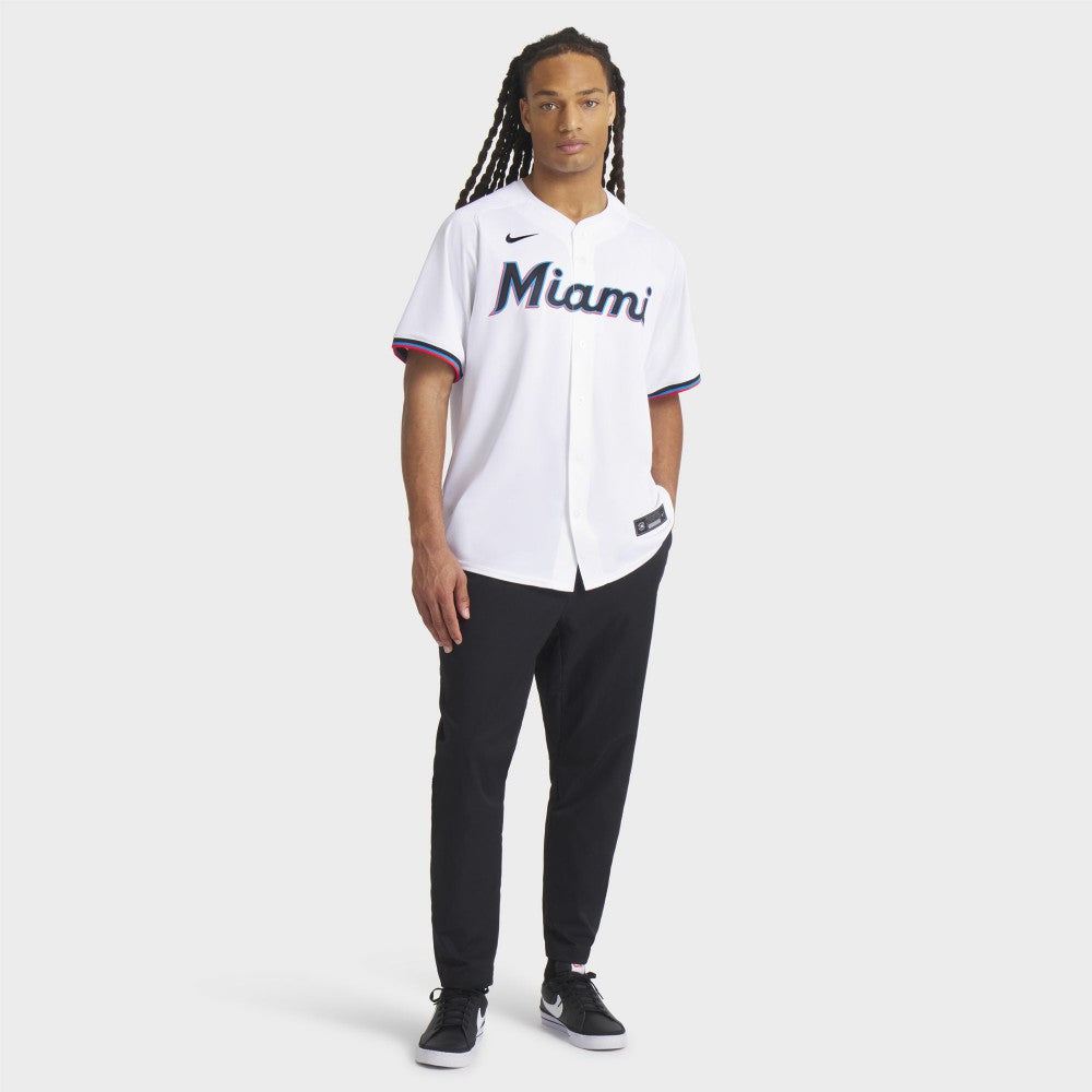 Miami Marlins Home Limited Jersey - White | Nike