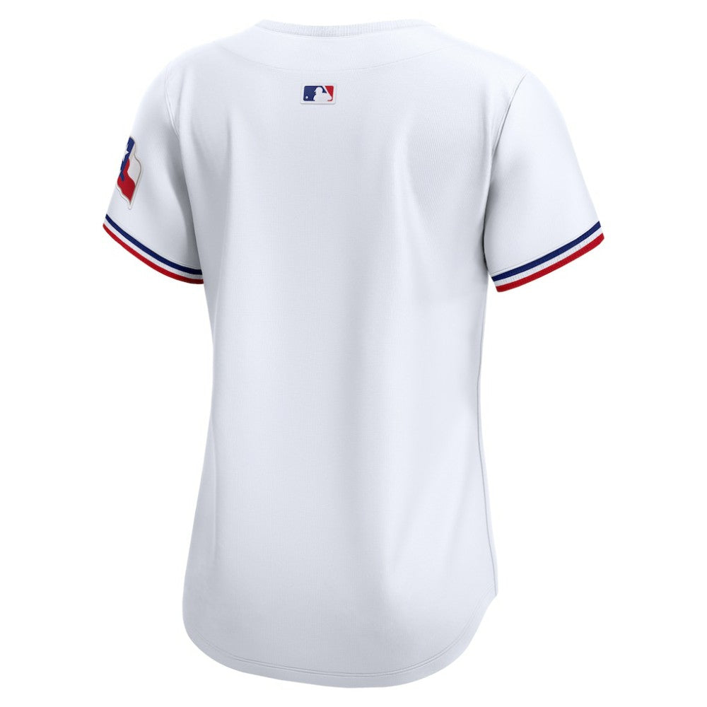 Texas Rangers Women's Home Limited Jersey - White | Nike