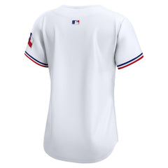 Texas Rangers Women's Home Limited Jersey - White | Nike