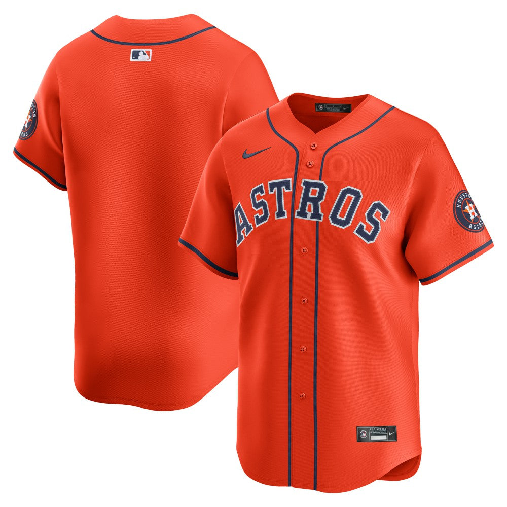 Houston Astros Alternate Limited Jersey - Orange | Nike