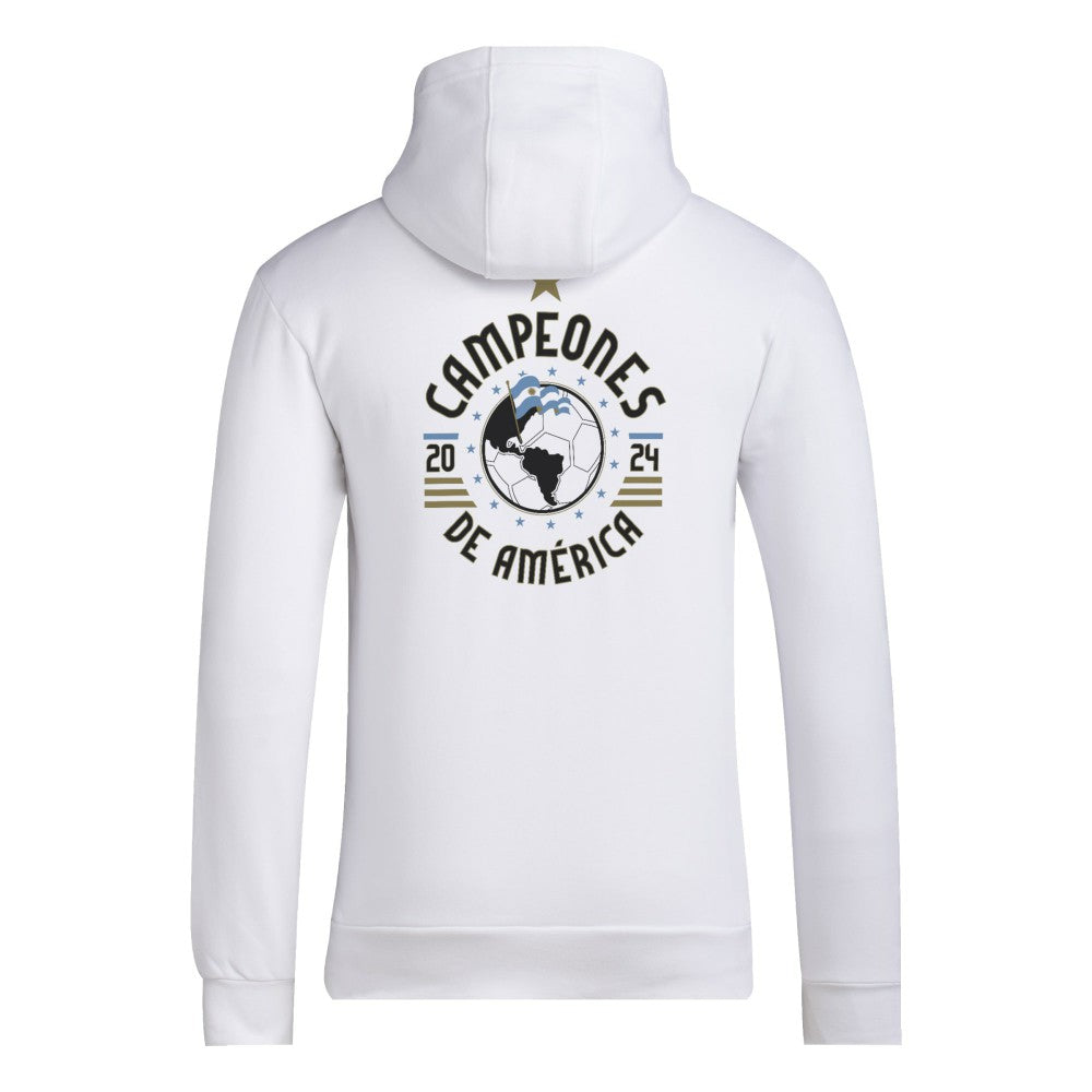 Argentina National Team 2024 Copa America Champions Pullover Hoodie / Soccer On sale