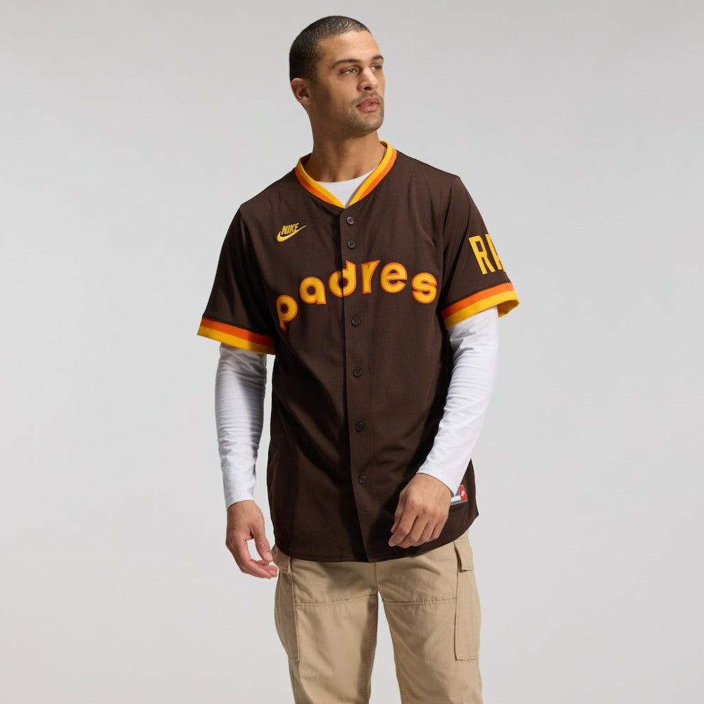 San Diego Padres Cooperstown Collection Limited Jersey - Brown | Nike
