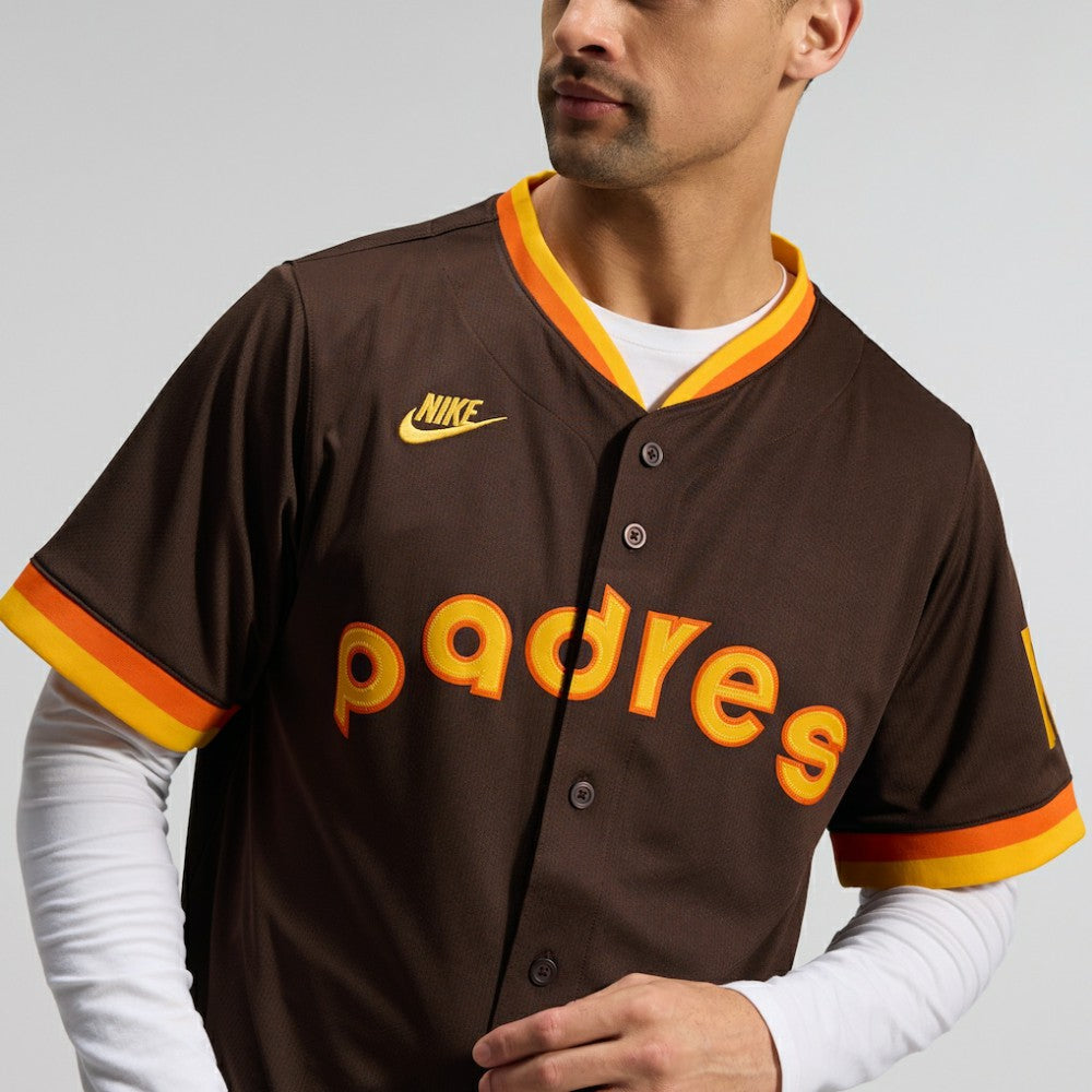 San Diego Padres Cooperstown Collection Limited Jersey - Brown | Nike