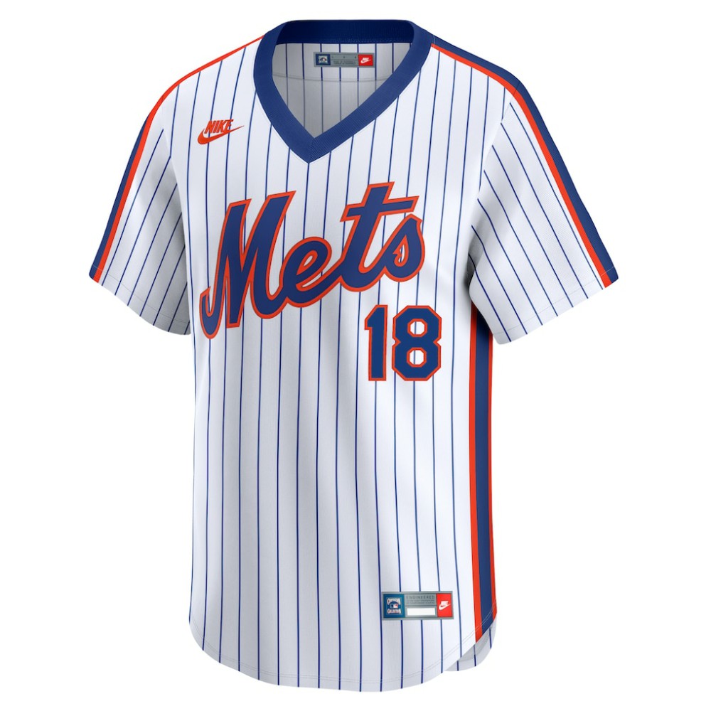Darryl Strawberry New York Mets Throwback Cooperstown Collection Limited Jersey - White | Nike