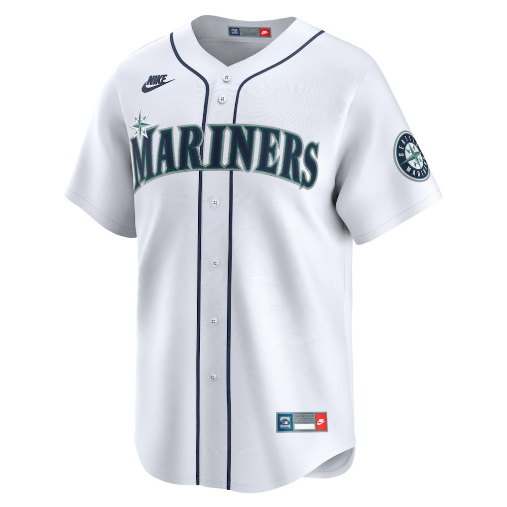 Ken Griffey Jr. Seattle Mariners Throwback Cooperstown Collection Limited Jersey - White | Nike