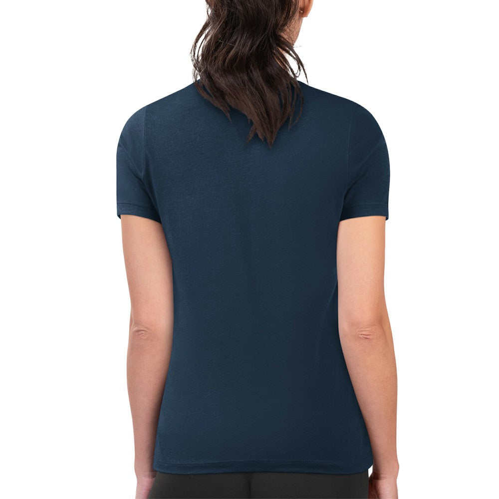 Minnesota Twins G-III 4Her by Carl Banks Women's Super-Slim Fit Lightweight Flowers Graphic T-Shirt - Navy