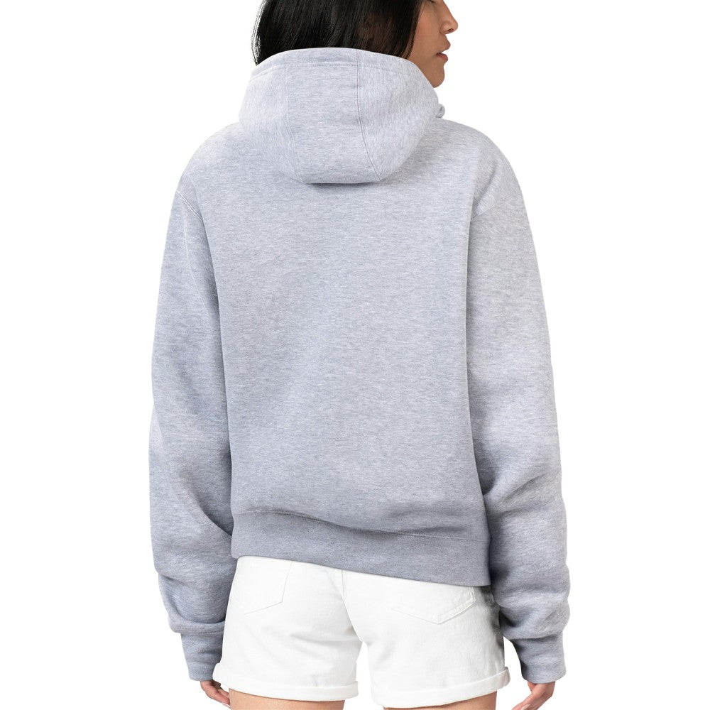 Cincinnati Reds G-III 4Her by Carl Banks Women's Flowers Graphic Pullover Hoodie - Heather Gray