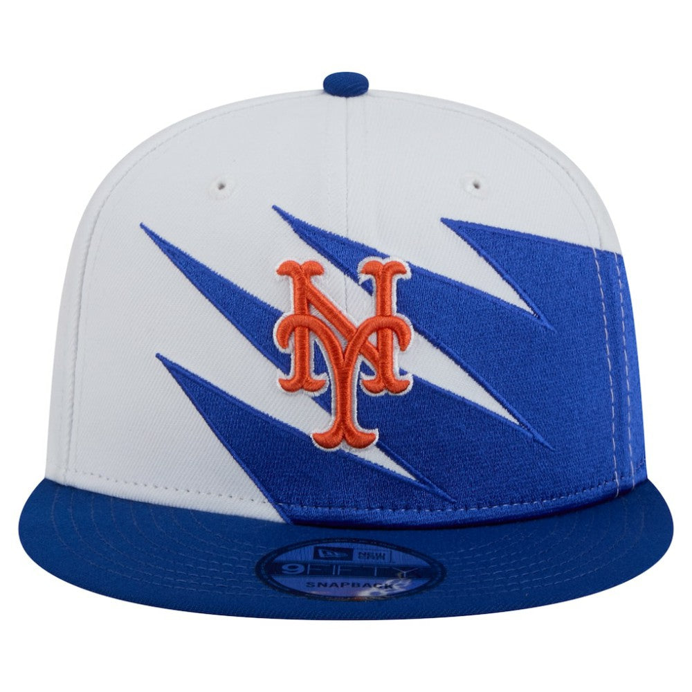 New York Mets Jagged 9FIFTY Snapback Hat - Royal/White | New Era