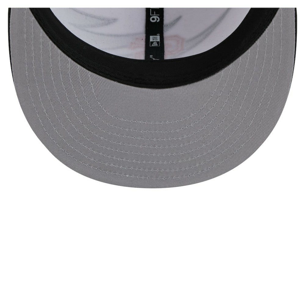 San Francisco Giants Jagged 9FIFTY Snapback Hat - Black/White | New Era