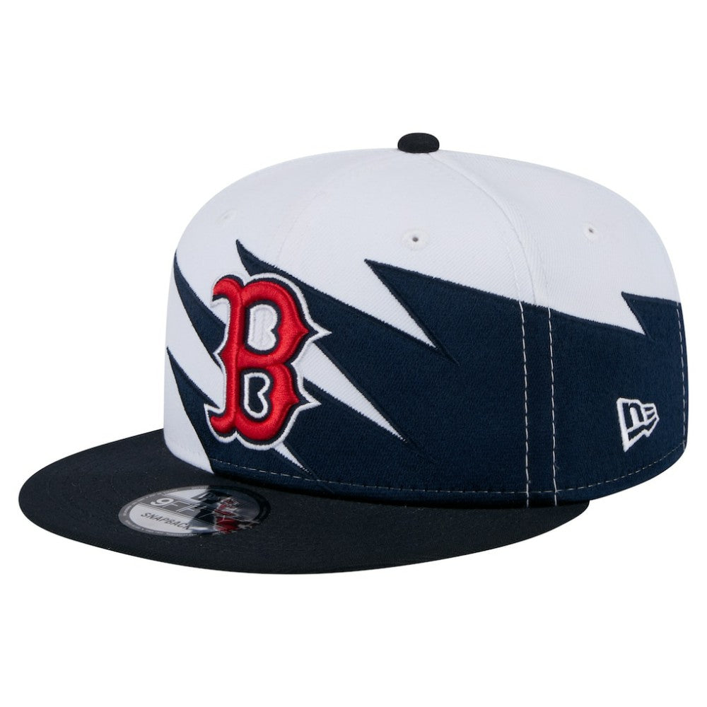 Boston Red Sox Jagged 9FIFTY Snapback Hat - Navy/White | New Era