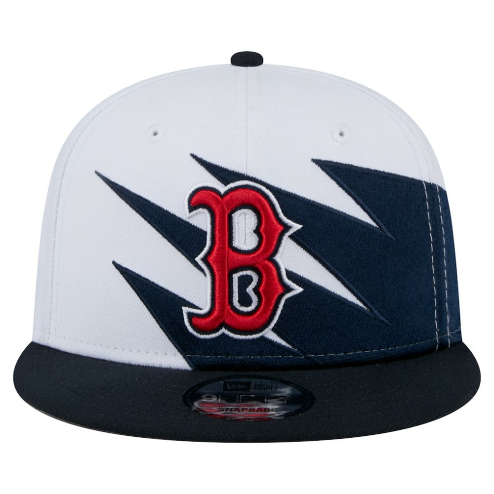 Boston Red Sox Jagged 9FIFTY Snapback Hat - Navy/White | New Era