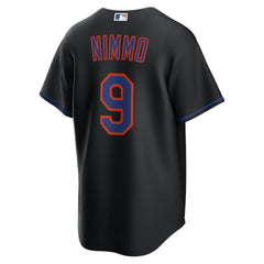 Brandon Nimmo New York Mets Alternate Replica Jersey - Black | Nike