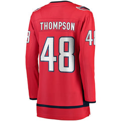 Logan Thompson Washington Capitals Fanatics Women's Home Breakaway Jersey