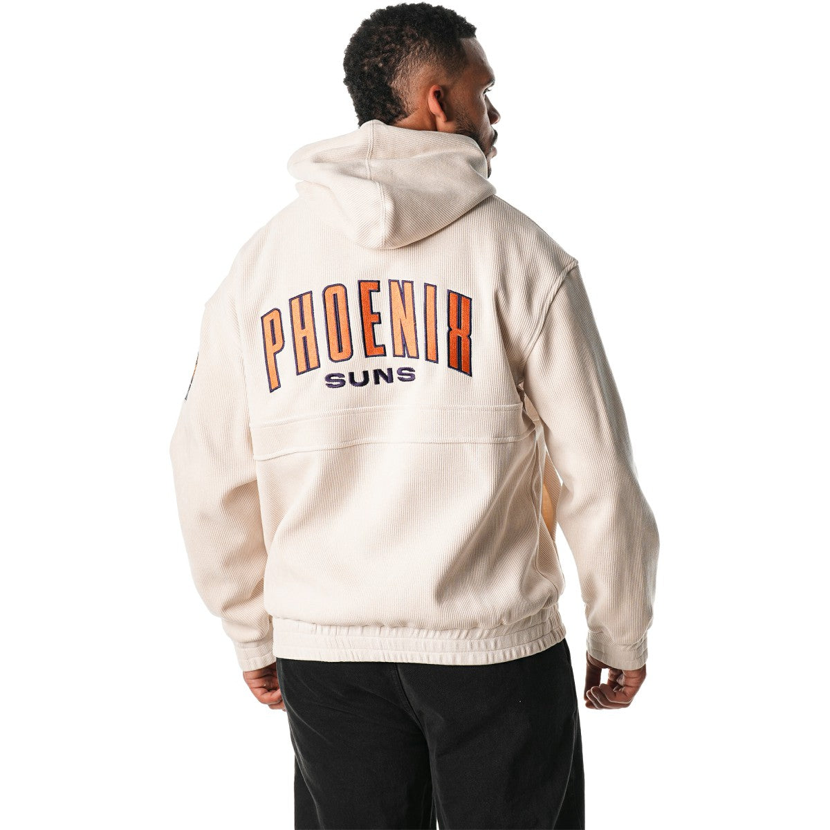 Phoenix Suns The Wild Collective Unisex Corduroy Tri-Blend Pullover Hoodie - Cream shop