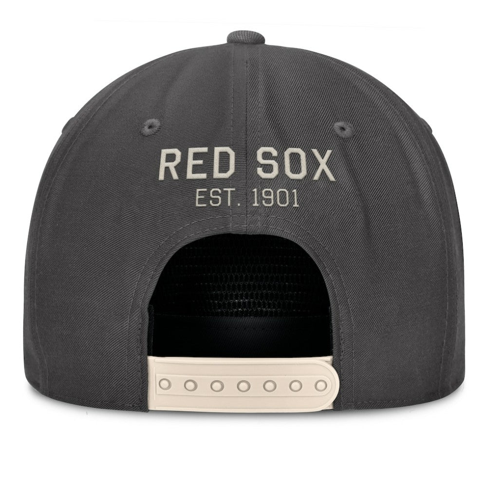 Boston Red Sox Closer Adjustable Hat - Charcoal