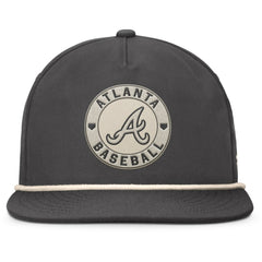 Atlanta Braves Closer Adjustable Hat - Charcoal