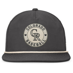 Colorado Rockies Closer Adjustable Hat - Charcoal