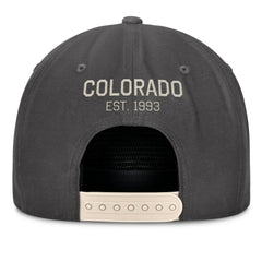 Colorado Rockies Closer Adjustable Hat - Charcoal