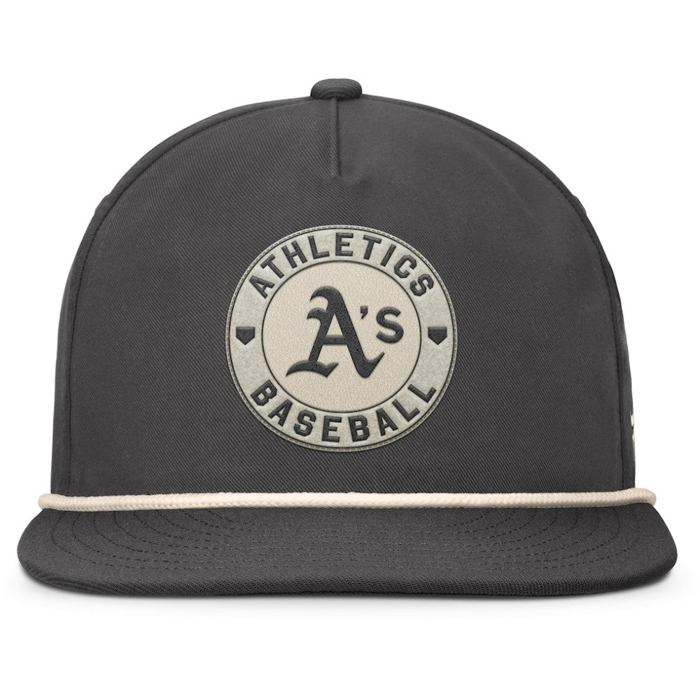 Athletics Closer Adjustable Hat - Charcoal