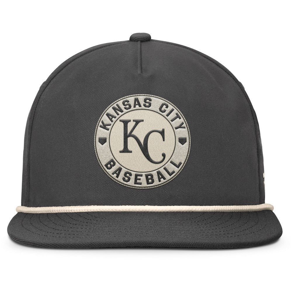 Kansas City Royals Closer Adjustable Hat - Charcoal