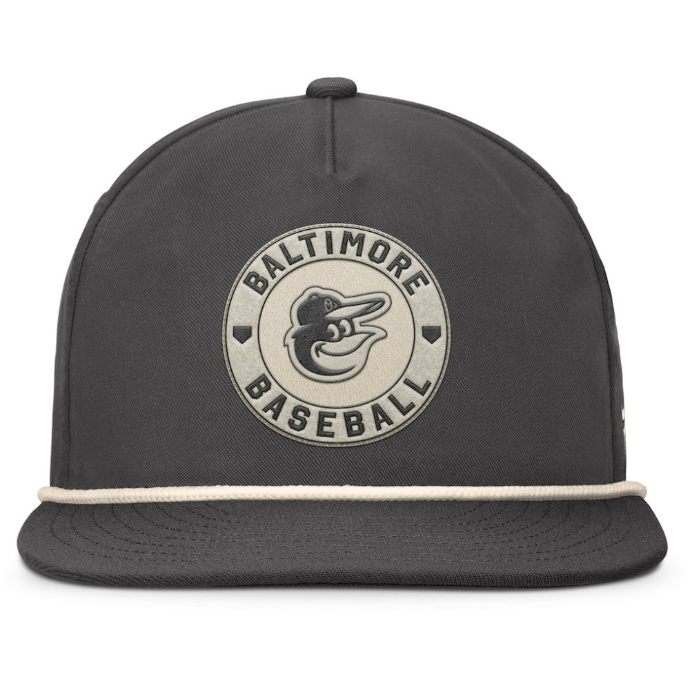 Baltimore Orioles Closer Adjustable Hat - Charcoal