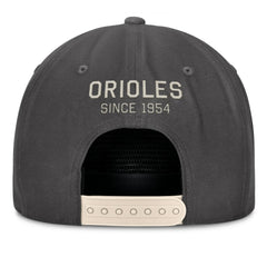 Baltimore Orioles Closer Adjustable Hat - Charcoal