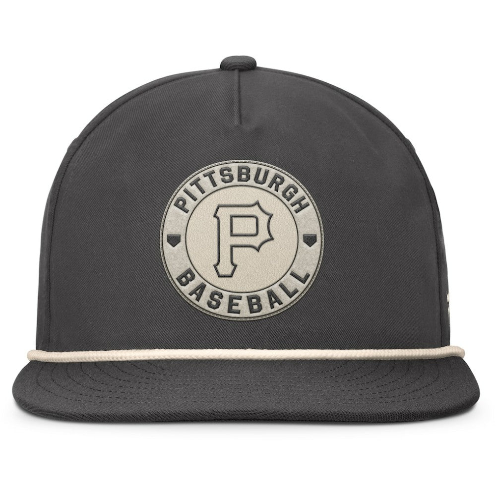 Pittsburgh Pirates Closer Adjustable Hat - Charcoal