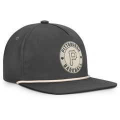 Pittsburgh Pirates Closer Adjustable Hat - Charcoal