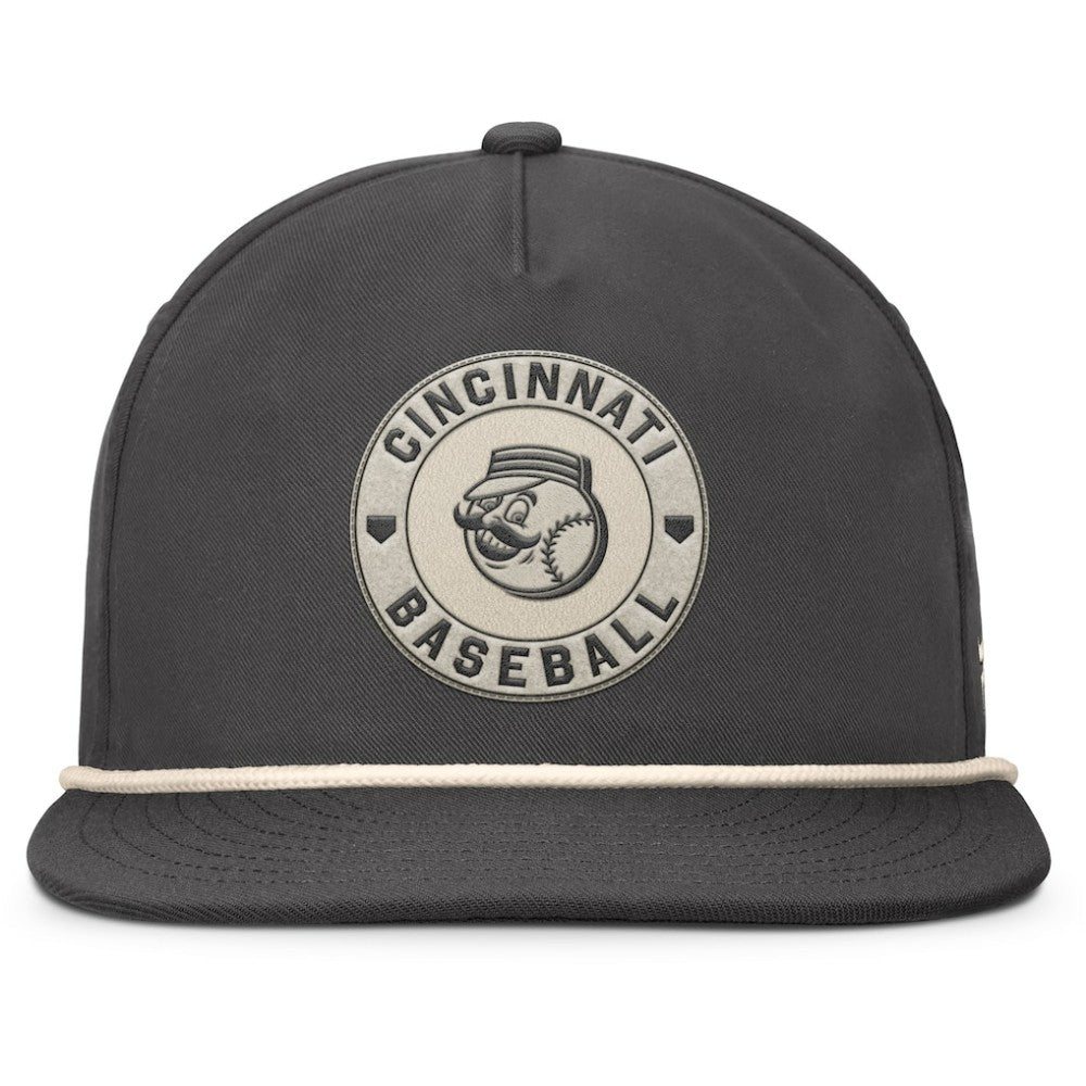 Cincinnati Reds Closer Adjustable Hat - Charcoal