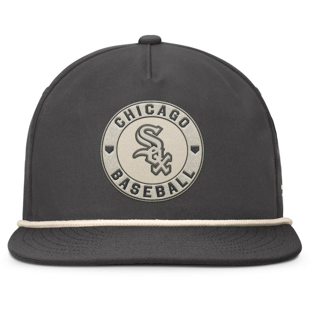 Chicago White Sox Closer Adjustable Hat - Charcoal
