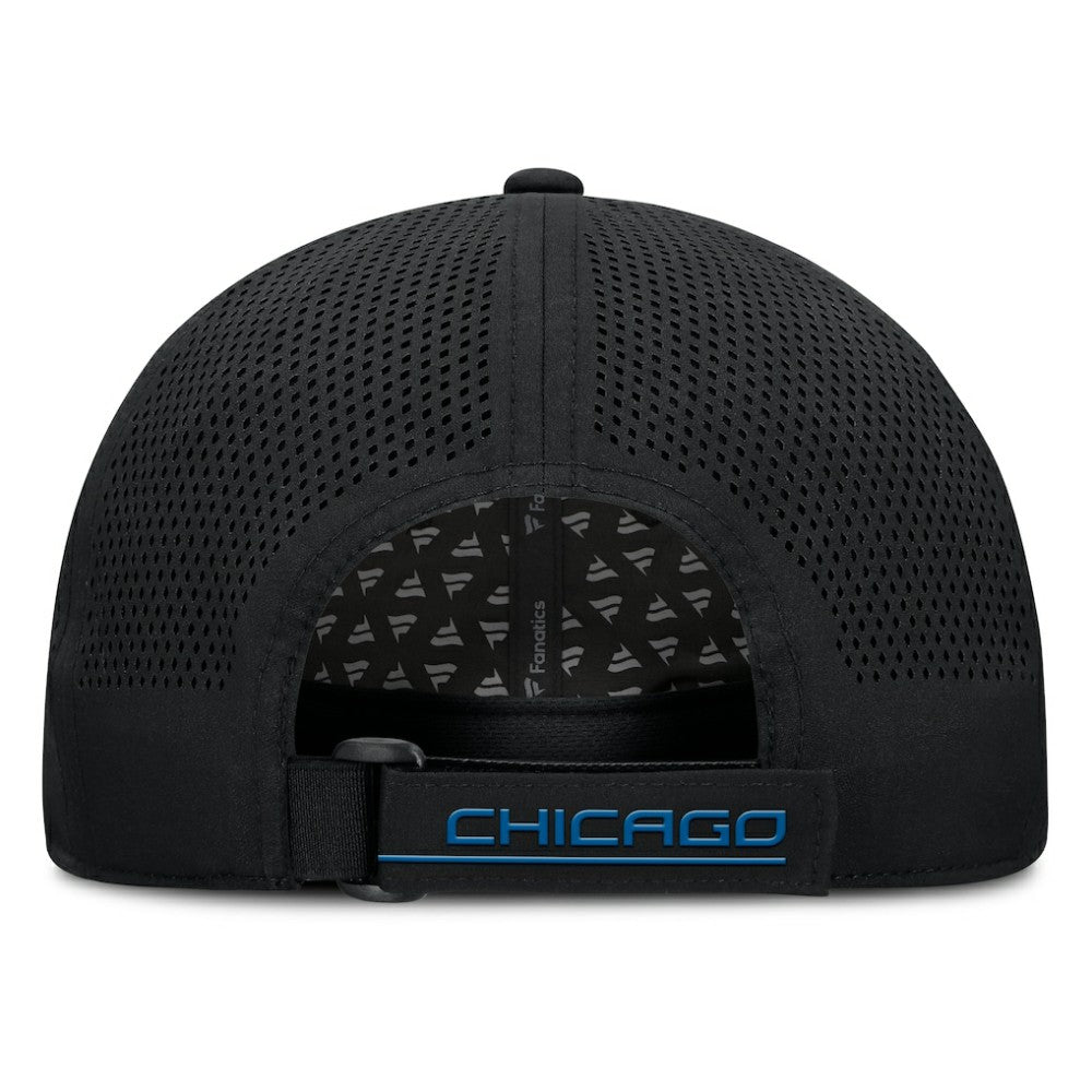 Chicago Cubs Level Up Driver Adjustable Hat - Black