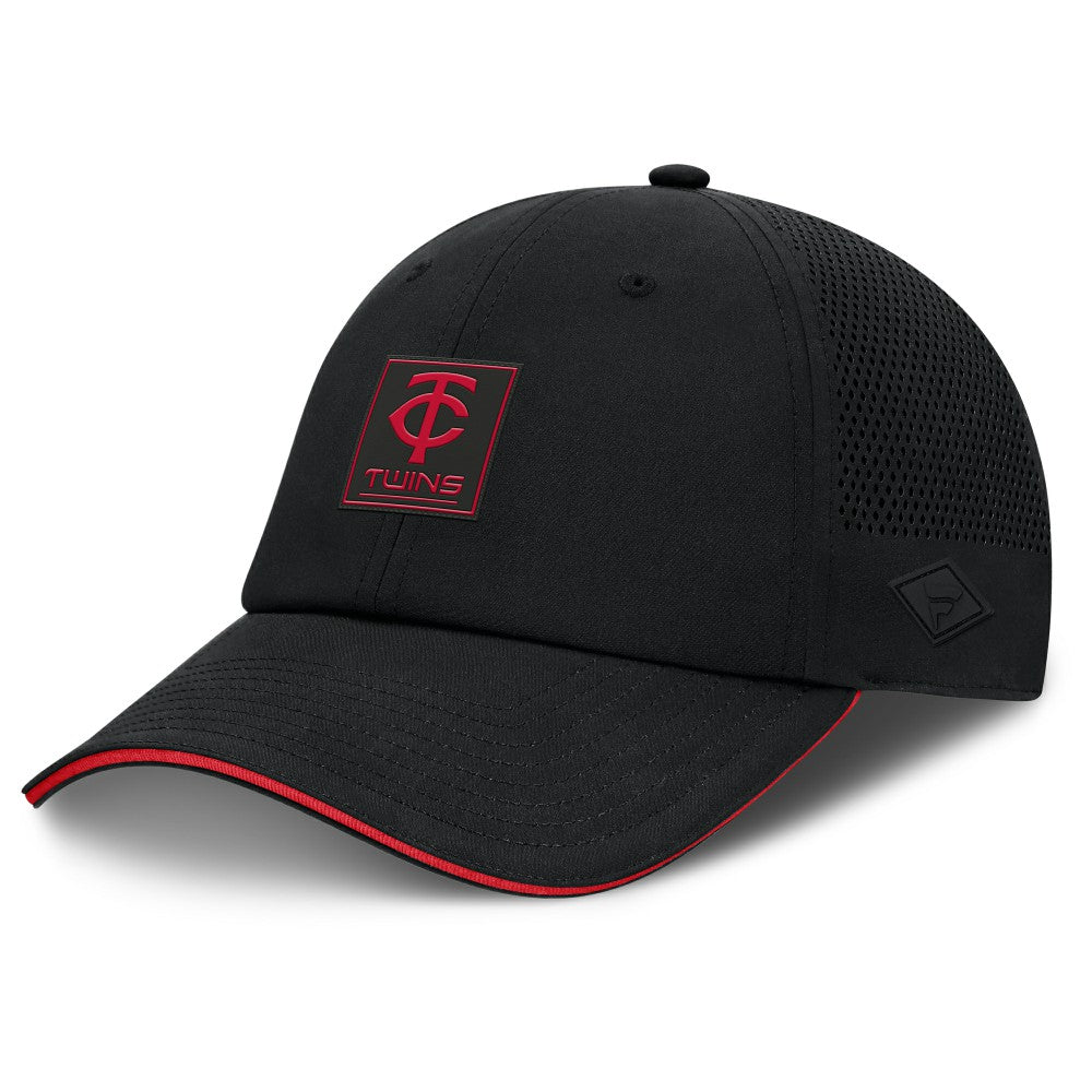 Minnesota Twins Level Up Driver Adjustable Hat - Black