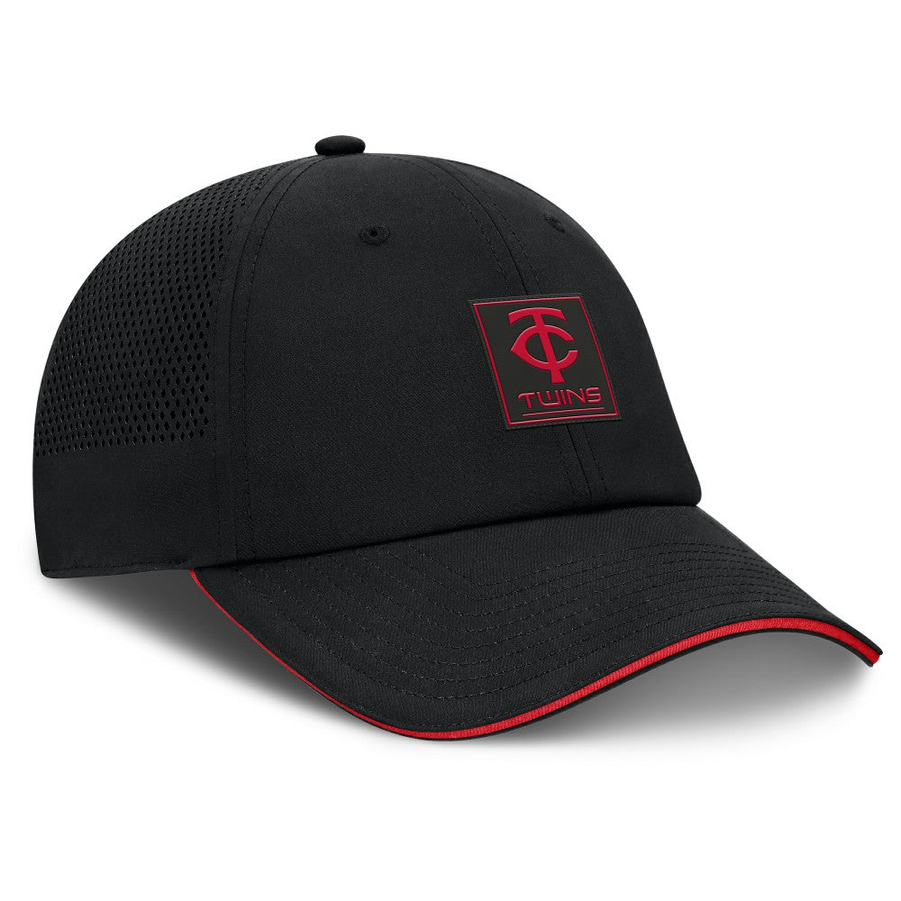 Minnesota Twins Level Up Driver Adjustable Hat - Black