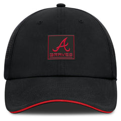 Atlanta Braves Level Up Driver Adjustable Hat - Black