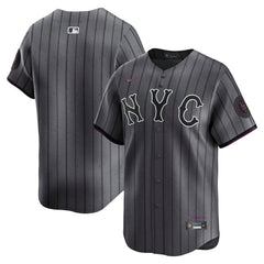 New York Mets City Connect Limited Jersey - Gray | Nike