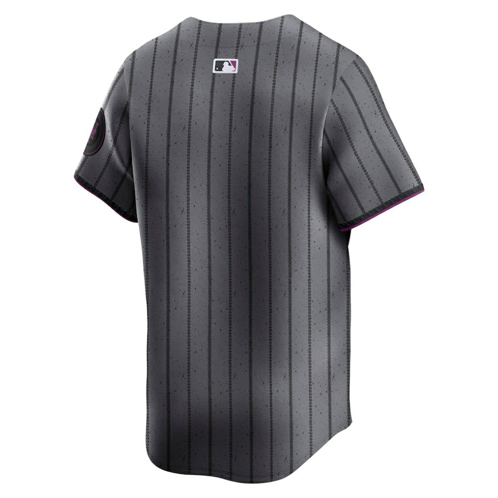 New York Mets City Connect Limited Jersey - Gray | Nike