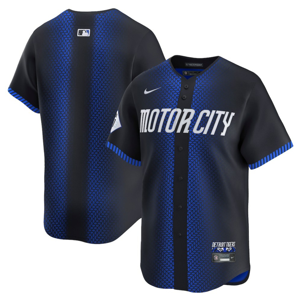 Detroit Tigers City Connect Limited Jersey - Blue | Nike