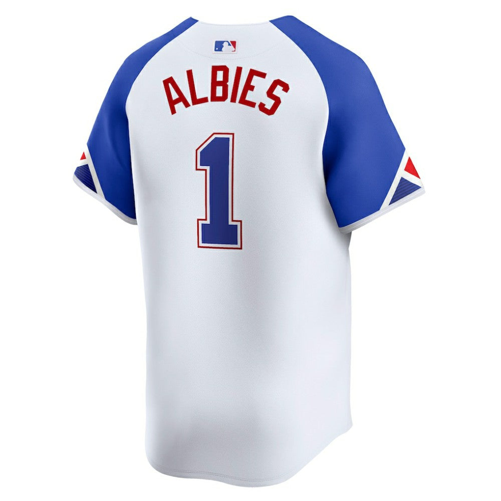 Ozzie Albies Atlanta Braves City Connect Limited Jersey - White | Nike