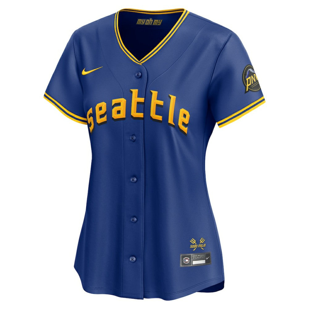 Seattle Mariners Women's City Connect Limited Jersey - Royal | Nike
