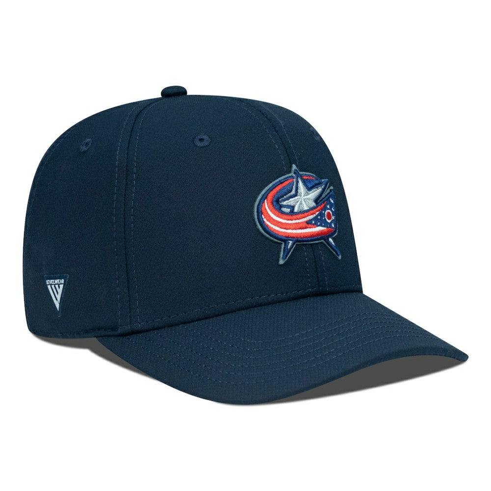 Columbus Blue Jackets Levelwear Rise Flex Hat