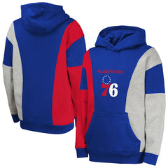 Philadelphia 76ers Youth Ace In the Hole Pullover Hoodie - Blue sale