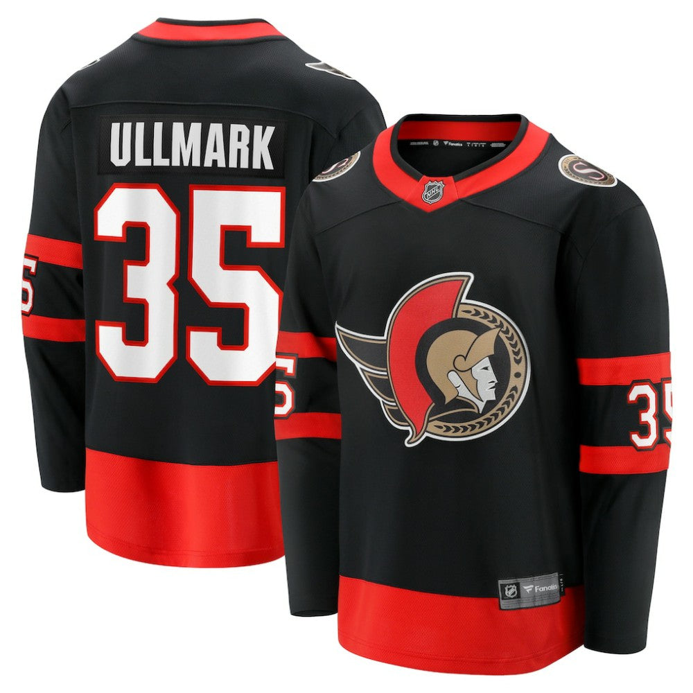 Linus Ullmark Ottawa Senators Fanatics Home Premier Breakaway Player Jersey