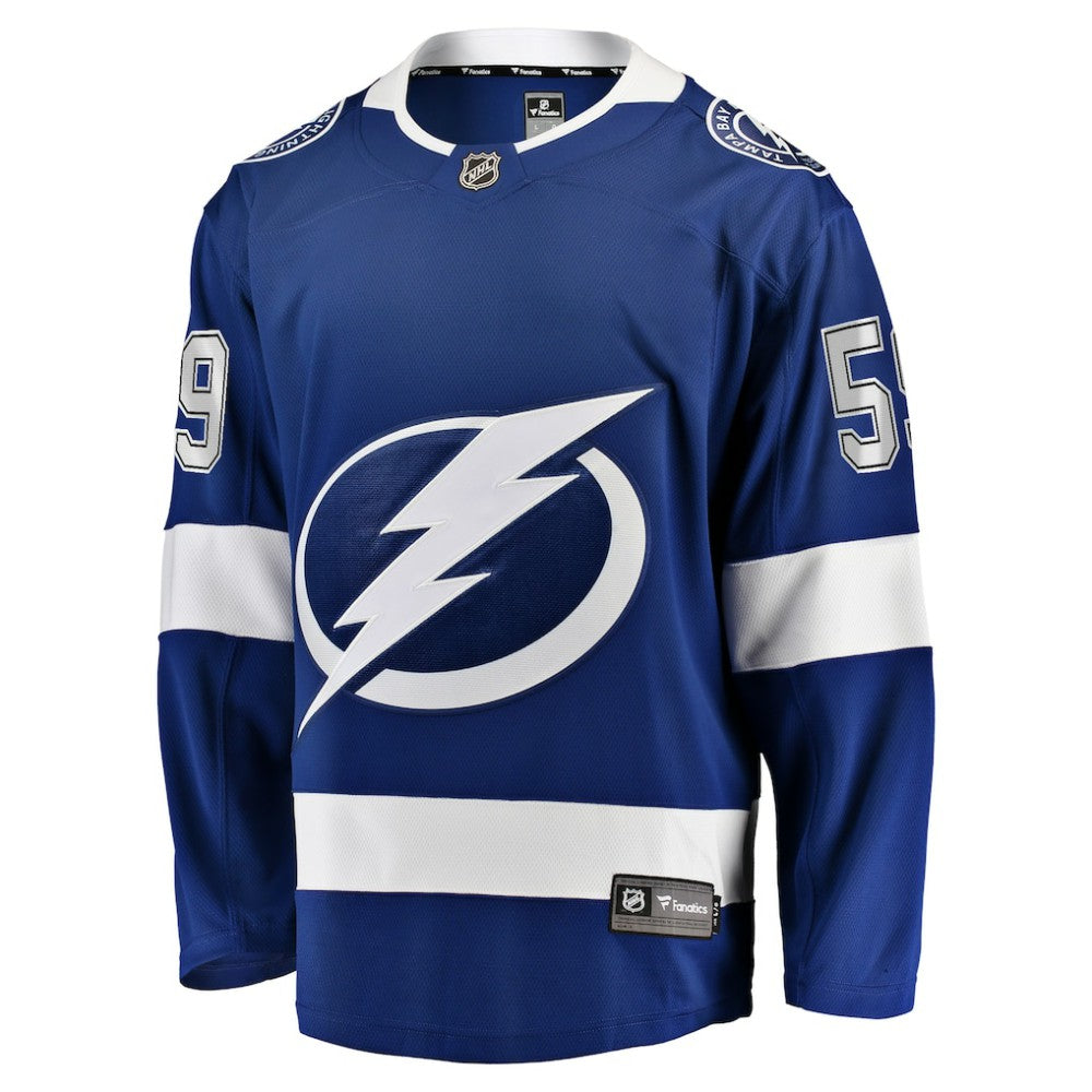 Jake Guentzel Tampa Bay Lightning Fanatics Home Premier Breakaway Player Jersey