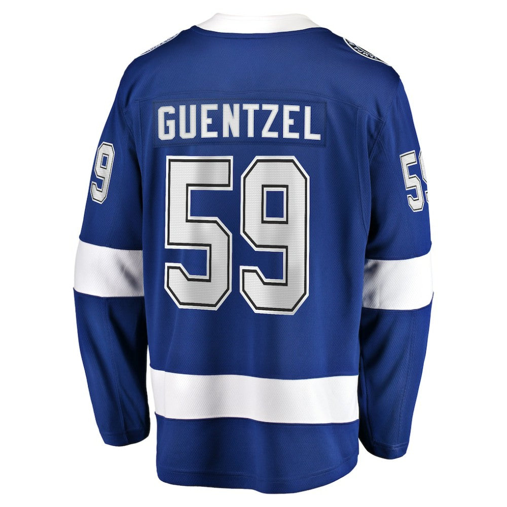 Jake Guentzel Tampa Bay Lightning Fanatics Home Premier Breakaway Player Jersey