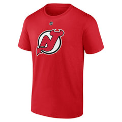Jacob Markstrom New Jersey Devils Fanatics Authentic Stack Name & Number T-Shirt
