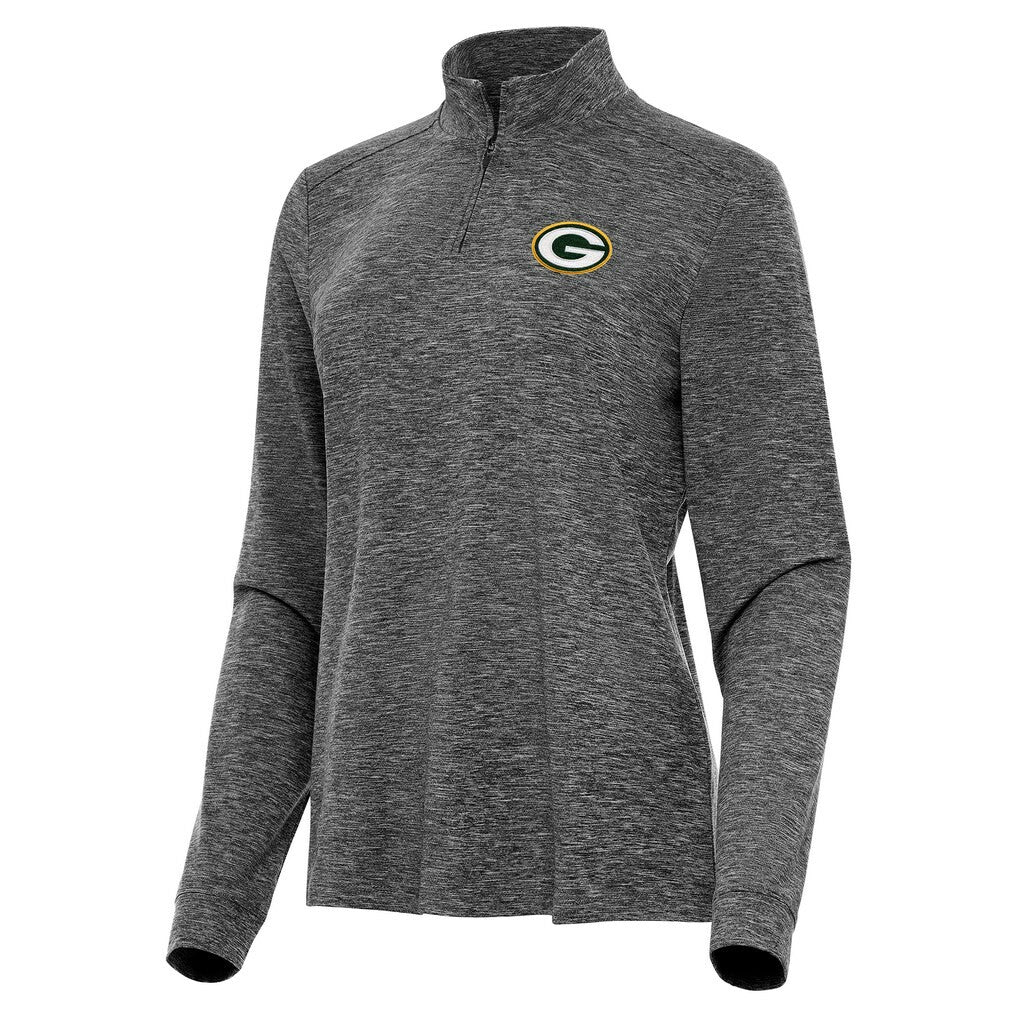 NFL Green Bay Packers Antigua Women's Mentor Quarter-Zip Jacket