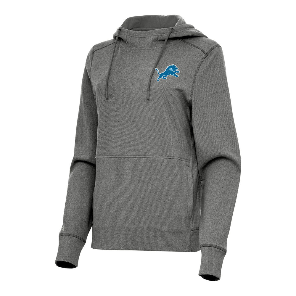 NFL Detroit Lions Antigua Women's Justice Pullover Hoodie